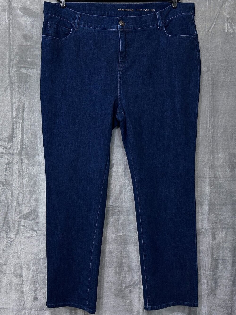 Soft Surroundings Size 20W Dark Blue Jeans